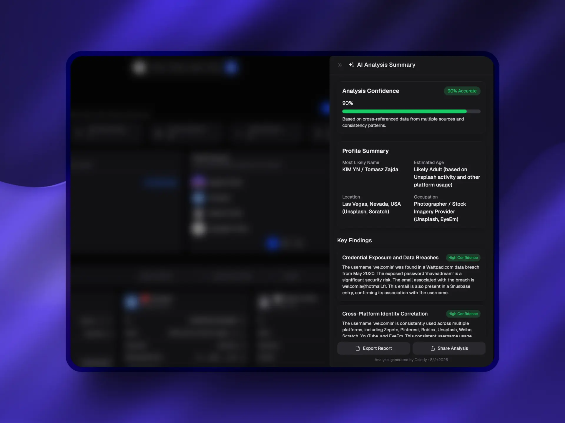 AI-Powered OSINT Has Arrived.