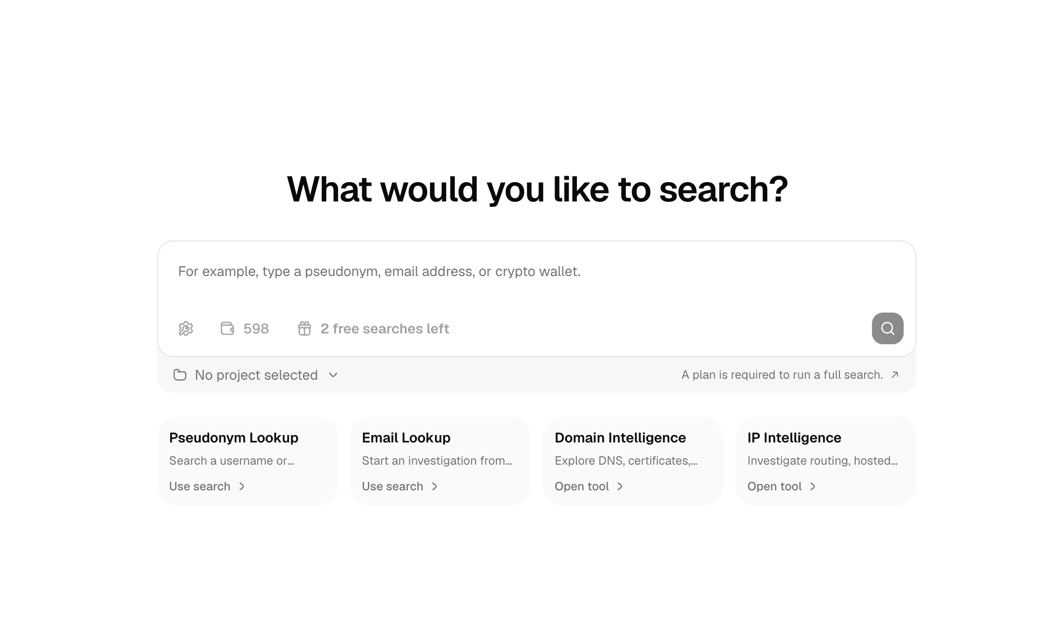 Free OSINT Search: Try Osintly for FREE